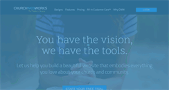 Desktop Screenshot of churchwebworks.com